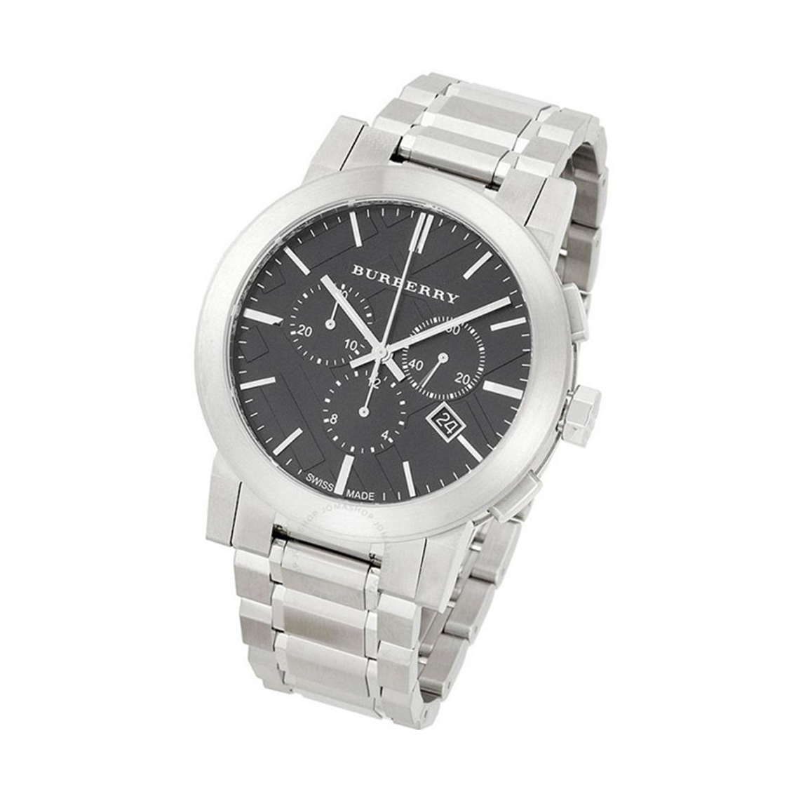 BURBERRY Black Dial Chronograph 43mm